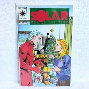 NM/M 1994 Solar Man of the Atom No. 31 Christmas Edition Comic Book by Valiant!!